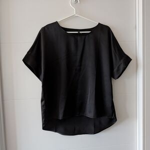 Vero Moda Black Satin Blouse